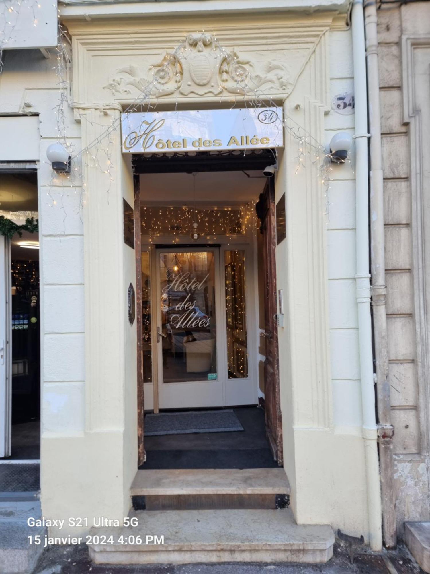 Hôtel des allées Marselha Exterior foto
